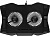 Подставка для ноутбука Digma D-NCP180-2x110 18" 410x280x34мм 20дБ 2xUSB 2x 110ммFAN 700г пластик ABS черный