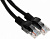 Патч-корд Cablexpert PP12-1M/BK 1000Гбит/с UTP 4 пары cat.5E CCA molded 1м черный RJ-45 (m)-RJ-45 (m)