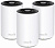 Бесшовный Mesh роутер TP-Link Deco XE75 (DECO XE75(3-PACK)) AXE5400 10/100/1000BASE-TX белый (упак.:3шт)