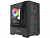 Powercase Корпус Mistral Micro A13B, Tempered Glass, 4x120mm FRGB fan, чёрный, mATX  (CMMA13B-L4)