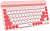 Клавиатура A4Tech FBK30 розовый USB беспроводная BT/Radio slim Multimedia (FBK30 RASPBERRY)