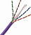 Кабель информационный Lanmaster TWT-6UTP-NGLS кат.6 UTP 4 пары 23AWG нг(А)-LS внутренний 305м фиолетовый