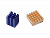Набор радиаторов  ACD RA207  Golden (14x12x5mm) + Blue (9x9x12mm) Heat Sink set for Raspberry Pi3 B, Pi3 B+, Pi4