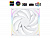 Кулер для корпуса/ Case Cooler Thermalright TL-M14W (140x144x25mm, 4-pin PWM, ARGB, 88.75CFM, 23.7dBA, 1500RPM, White)