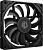 Вентилятор для корпуса ID-COOLING TF-9215-K 92x92x15мм (80шт./кор, PWM, 4pin, черный, резиновые углы, 800-2800об/мин)  BOX