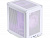 Корпус без блока питания/ Case JONSBO C6-ITX, Micro-Tower, no fan, 1xUSB-A 3.0 + 1xUSB-C 3.1, mDTX, mITX White