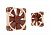 Кулер для корпуса/ Case Cooler Noctua NF-F12 5V PWM (120x120x25mm, 4-pin PWM, 54.97CFM, 22.4dBA, 1500RPM, Beige/Brown)