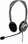 Наушники с микрофоном Logitech H110 темно-серый 1.8м накладные оголовье (981-000472)