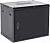 Шкаф коммутационный Rexant (04-0954-122) настенный 9U 400x542мм пер.дв.металл черный металл