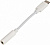 Переходник Buro BHP TPC-JCK Jack 3.5 (f)-USB Type-C (m) белый [BHP TPC-JCK]