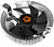 Устройство охлаждения(кулер) ID-Cooling DK-01T Soc-AM5/AM4/1200/1700/1851 черный 3-pin 24dB Al 95W 195gr Ret