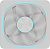 Вентилятор для корпуса Formula Air Fusion 1 Reverse ARGB 120х120x28 белый 4-pin 31.12дБ (AIR FUSION 1 WH REVERSE) Ret