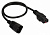 Шнур питания Lanmaster LAN-PP13L/14-0.5-BK C13-С14 проводник.:3x0.75мм2 0.5м 220В черный