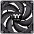Вентилятор для корпуса Thermaltake CT140 140х140x25 черный 4-pin 30.5дБ (упак.:2шт) (CL-F148-PL14BL-A) Ret