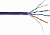 Кабель информационный Lanmaster LAN-5EUTP-PT-LSZH-VI кат.5E UTP 4 пары 24AWG LSZH внутренний 305м фиолетовый