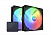Кулер для корпуса ПК/ Case Cooler NZXT F140 RGB Core Twin Pack (140x140x25mm, 4-pin PWM, RGB, 89.48CFM, 32.5dBA, 1800RPM, Black, 2pcs)