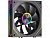 Кулер для корпуса/ Case Cooler PCCooler F3 X120R ARGB BK Reverse (120x120x25mm, 4-pin PWM, ARGB, 54CFM, 28.4dBA, 1800RPM, Black)